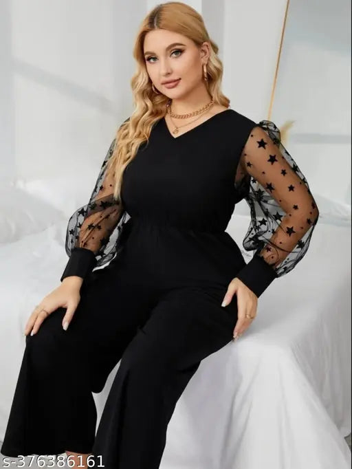 Lycra long-sleeve jumpsuit, urban look New Star in solid color, trendy classic new arrival for women, Bollywood style dress made in India