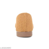 Synthetic leather colorblocked ballerinas by Shankhian, slip-on, fashionable and comfortable shoes