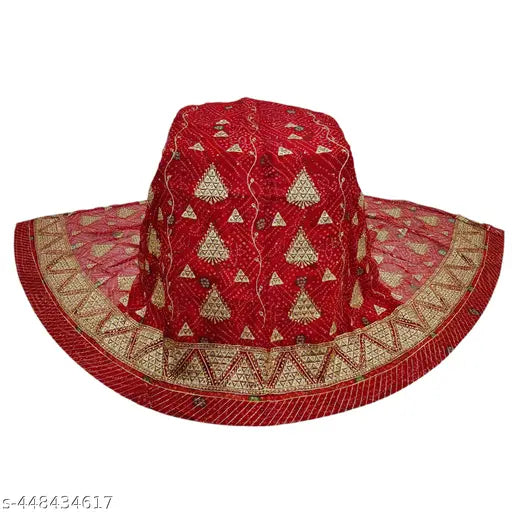 Embroidered Georgette Rajputi Poshak set, Indian party wear with choli, dupatta, lehenga, and odhni