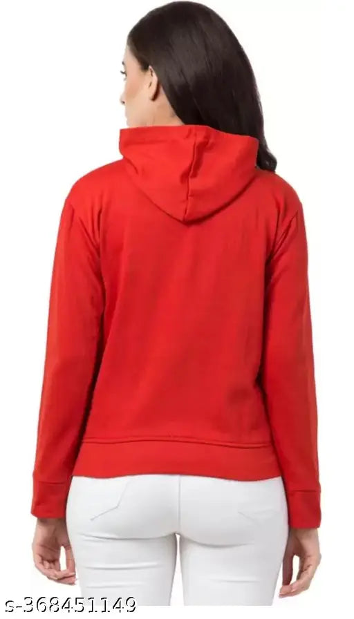 Fleece long-sleeved jacket by AS fashion for women - solid color, S/M/L sizes available