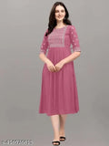 Trendy rayon gowns for women, S-XXXL sizes, Indian origin