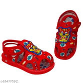 Classic kids canvas sandals PVC, vibrant cartoon characters for boys (sizes: 6-9M, 9-12M, 12-18M, 18-24M, 2-2.5Y, 2.5-3Y, 2-3Y, 3-3.5Y, 3.5-4Y) Indian origin