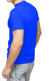 OZIO men's red printed cotton half-sleeve slim fit t-shirt, sizes S to 2XL on display
