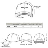 Blue cotton baseball cap, attractive design, embroidered pattern for men and women. One size fits all, adjustable strap, easy to wash. Made in India