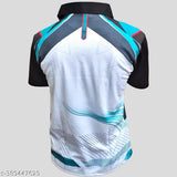 Classic colorblocked jacquard T-shirt, high-quality 200GSM DotNet fabric, ideal for men. Not polyester, long-lasting use