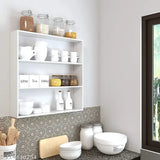 Multipurpose, free size Indian-made kitchen almirah wall hanging kit: ample storage for jars, dishes, and appliances