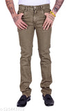 Men's beige stretchable denim jeans, regular fit by RIG BONE. Solid, comfortable, and affordable. Size 30 (31waist/42length/36hip), Made in India