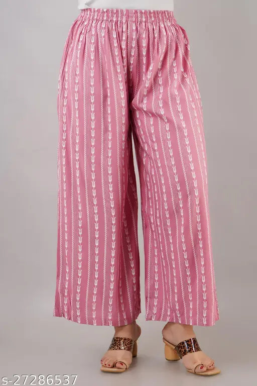 Rayon Myra Fabulous Women's Kurta Set with Palazzos, printed net, three-quarter sleeves, S-5XL sizes available