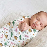 Soft cotton AC crib swaddling blanket (3-pack), self-designed, eco-friendly, antibacterial, ideal for AC rooms