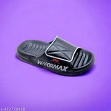 Black EVA flip flops with Angry Birds print for kids' summer essentials