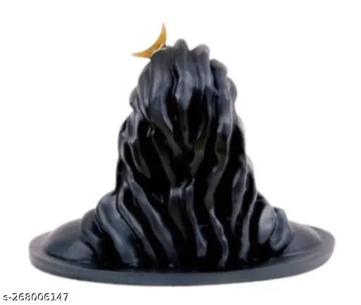 Rudraksha mala on car dashboard, Adiyogi Ji miniature murti for religious idols, made in India