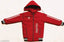 Red boy nice jackat, printed net polyester kids jacket with long sleeves