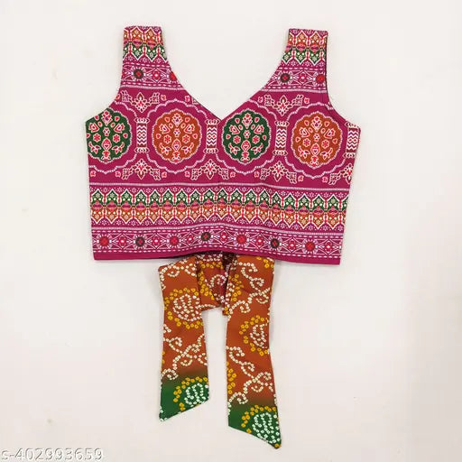 Digital printed, floral rayon lehenga choli for girls 28 years, vibrant Indian fashion on display