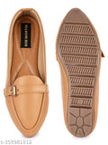 Synthetic ballerinas for women - portable, comfortable, and chic slip-on design in various sizes (IND-3 to IND-7), made in India