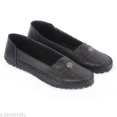 Printed synthetic leather Acefit women's bellies, fashionable closed-back design, Indian sizes 5-8
