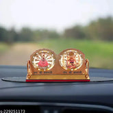 High-quality polyresin Hindu deity idol of Khatu Shyam ji or Balaji, perfect for car dashboard, home decor, office, or study table