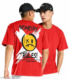 Cotton printed oversized half-sleeve men's t-shirt, perfect for layered styles. India origin