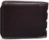 Faux leather BMW wallet, solid pattern, compact design, Indian origin
