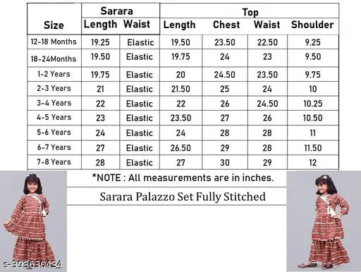 Festive Collection Orange Carrot Printed Anarkali Palazzo Pants Kurta Set for Girls, pure cotton, Indian origin