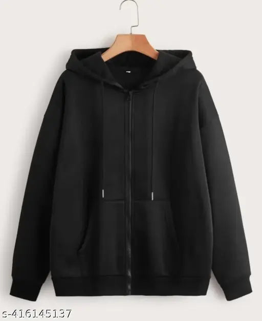 Stylish wool hoodie for boys, solid pattern, long sleeves, 10-16 years sizes