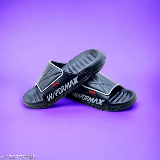 Trendy black EVA flip flops with Angry Birds pattern - Kids Summer Essential