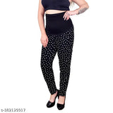Solid polyester jeggings for women, waist size 28-42, India origin