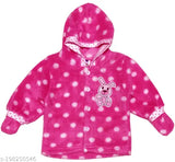 Soft wool winter wear set: Baby boy & girl printed fur suits with mittens (Indian origin)