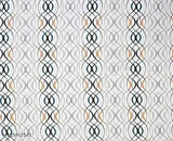 Multicolor heavy glace cotton 5-piece bedding set: quilted cushions, pillow covers, fillers, 90x100 inches, ideal for summer