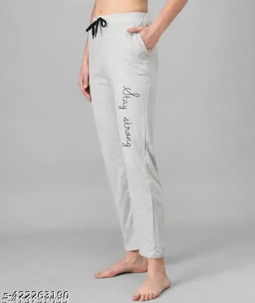 Cotton printed trousers pack of 2 for women's gym and park use, stylish design in S, M, L, XL, XXL sizes from India