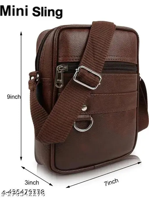 Faux leather massager bag mini by Bellira - textured net design, 2 compartments, free size, perfect for everyday use & travel