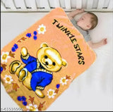 Velvet mink blanket, cartoon print, high-quality baby item from India