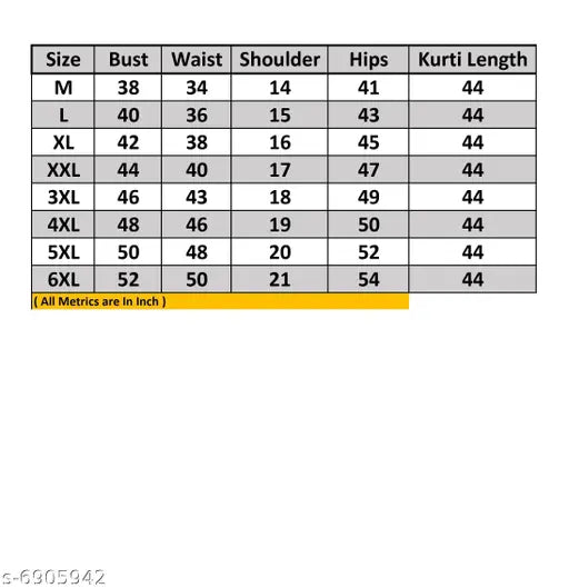 Women's plus size cotton combo kurti set, pack of 2 - Three-quarter sleeves, solid combo design in various sizes and low rates