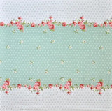 Polycotton botanical double bedsheet, elegant and stylish by LOPUNNY for summer, includes 1 bedsheet and 1 pillow cover, fitted elastic