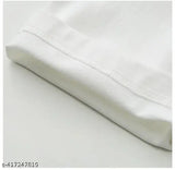 Printed oversize t-shirt for women, polycotton three-quarter sleeves, vibrant design, available in S, M, L, XL, XXL. On model, close-up view