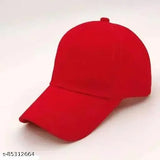 Solid color cotton baseball caps - pack of 3 for men and women, trendy and comfortable design from India