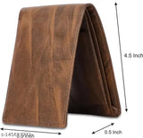 Faux leather men's wallet set with belt, bracelet, keychain, and sunglasses - brown checked pattern, 5 compartments, free size