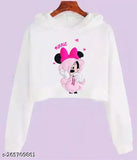 Cool Hood Neck Printed Polyester Women's T-shirt - Long sleeves, cotton blend, size S-XXL (India origin)