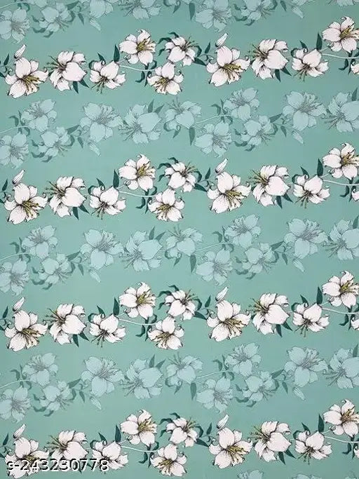 Green cotton fitted bedsheet set with 2 king-size pillow covers, all around 360 elastic, ideal for adult summer use