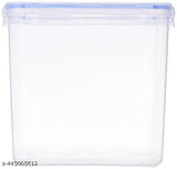 Transparent clear plastic Aristo Lock Fresh 403 large container for storing grains, pulses, rice, wheat - airtight, perfect for pantry organization