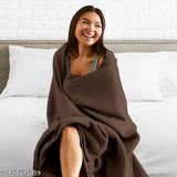 Soft polar fleece single warm/hot AC blanket, 60*90 inch, lightweight, travel-friendly, all-season use