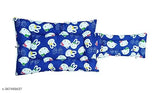 Kotton Candy Blue Kitty Printed 3-in-1 Sleeping Bag/Carry Bag/Bedding Set - versatile, portable, unisex baby bed for newborns to 6 months, India origin