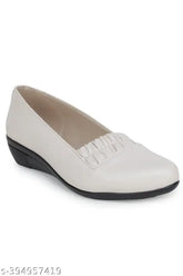 Synthetic slip-on bellies, elegant women's formal casual shoes for versatile style