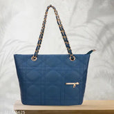 PU quilted ladies bag, free size, RFID-blocking, premium Indian brand