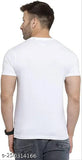 White striped polyester Detective Conan t-shirt for men and women, premium quality, ultra-soft fabric, made in India