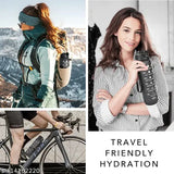 Multi-colored leak-proof sports water bottle for adults, gym-friendly and office/school use, BIS/ISI certified, plastic material