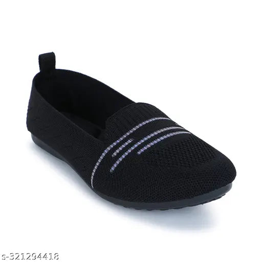 Textured suede women's/girls bellies ballerinas, modern fashionable footwear in various sizes (IND-4 to IND-9), made in India
