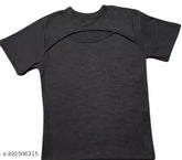 Latest women's cotton blend short sleeve T-shirt, solid design in size S-XL. Indian made fashion apparel