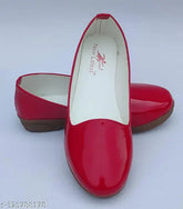 Red patent loffer for kids partywear, Indian-made, girls' slip-on with patent leather sole and rubber pattern, size range: 18-21 Months (13.5cm), 4csize (13.8cm), 2-2.25 year (14.8 cm.), 6c size (15.2cm), 7c size (16cm), 8c size (16.4cm), 9c size (16.8cm), 10c size (17.2 cm.), 11c size (18cm, 18.1cm, 18.8cm, 19.2cm, 19.8cm, 20.2cm, 20.8cm, 21cm), 22.1cm for sizes 10-11 years