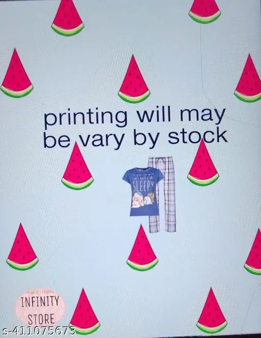 Cotton pink pyjama set with pocket by Ismail Apparels for girls aged 10-19 years, India origin