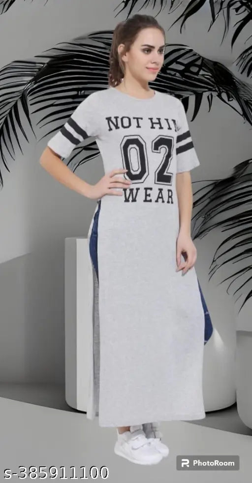 Printed cotton blend kurta with short sleeves, vibrant Indian print, suitable for XS-XL, ideal for daily wear with leggings or jeans